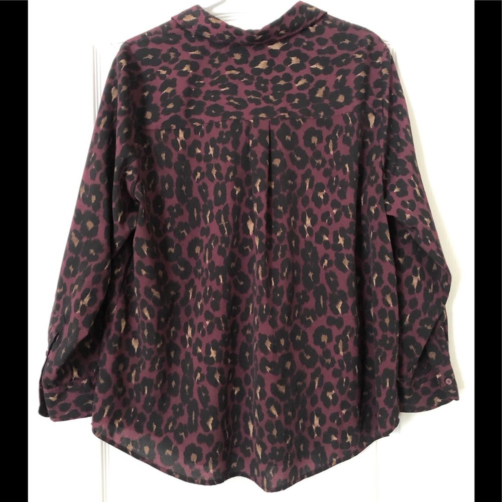 Talbots Button Down Blouse - image 2